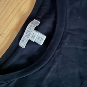 Burberry Black Long Sleeve Tee